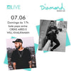 Live Diamond no Instagram Creke Aires e Will Khalifaman