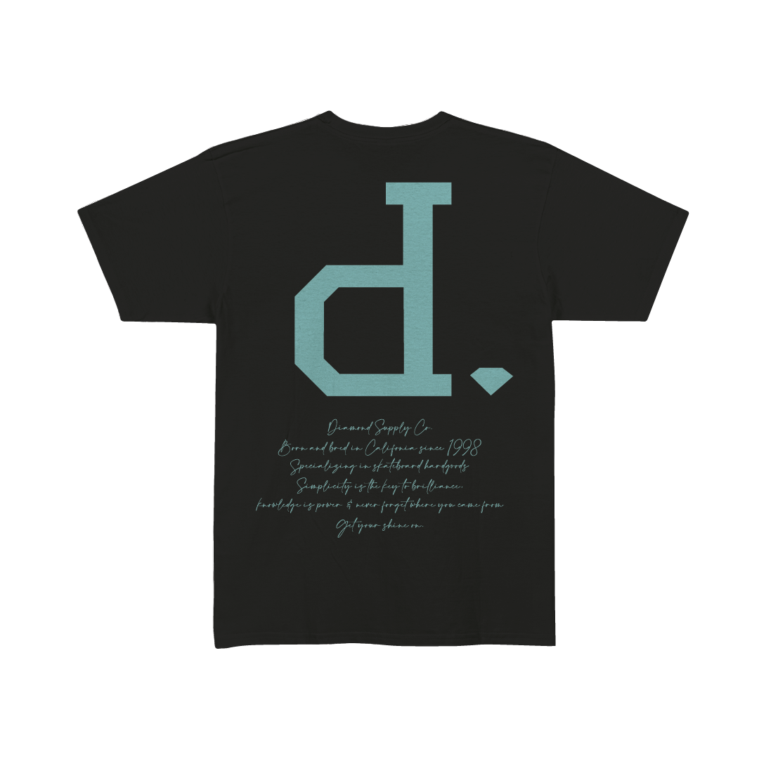 Camiseta Diamond Un Polo Script Tee