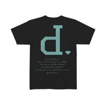 Camiseta Diamond Un Polo Script Tee