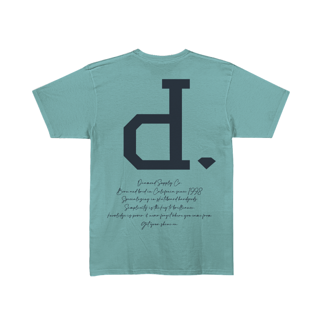 Camiseta Diamond Un Polo Script Tee