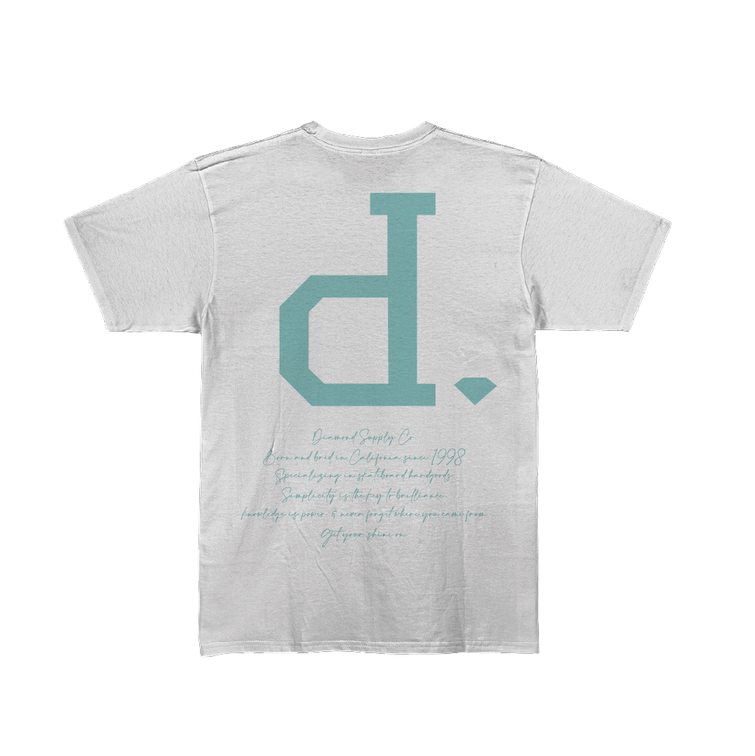 Camiseta Diamond Un Polo Script Tee