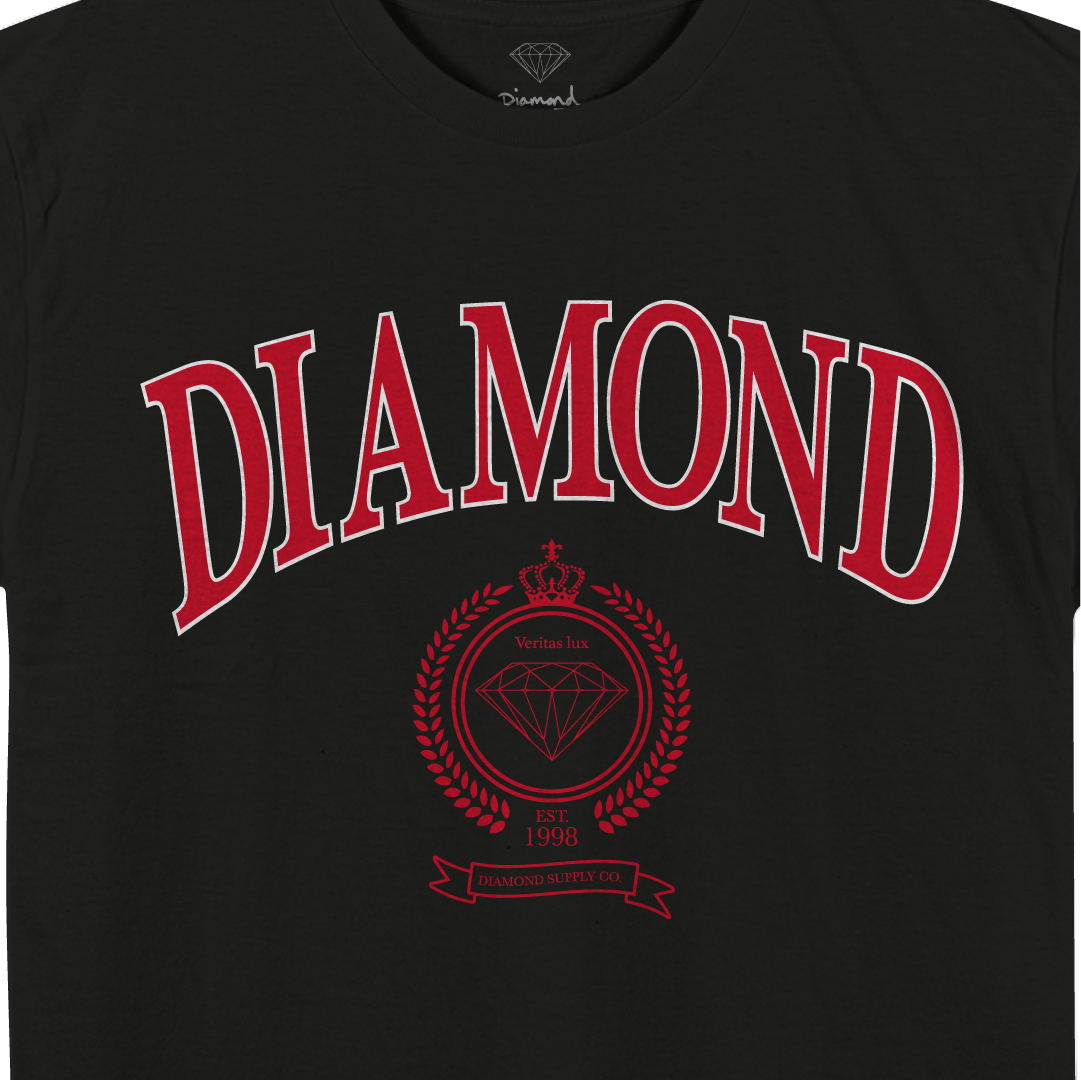 Camiseta Diamond College Crest Tee