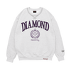 Moletom Diamond College Crest Crew Neck