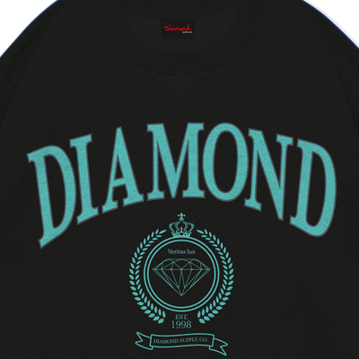 Moletom Diamond College Crest Crew Neck