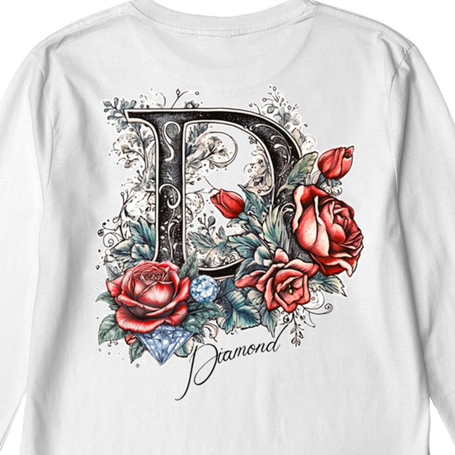 Camiseta Diamond D Roses L/S Tee