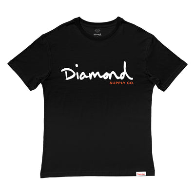Camiseta Diamond Og Script Tee