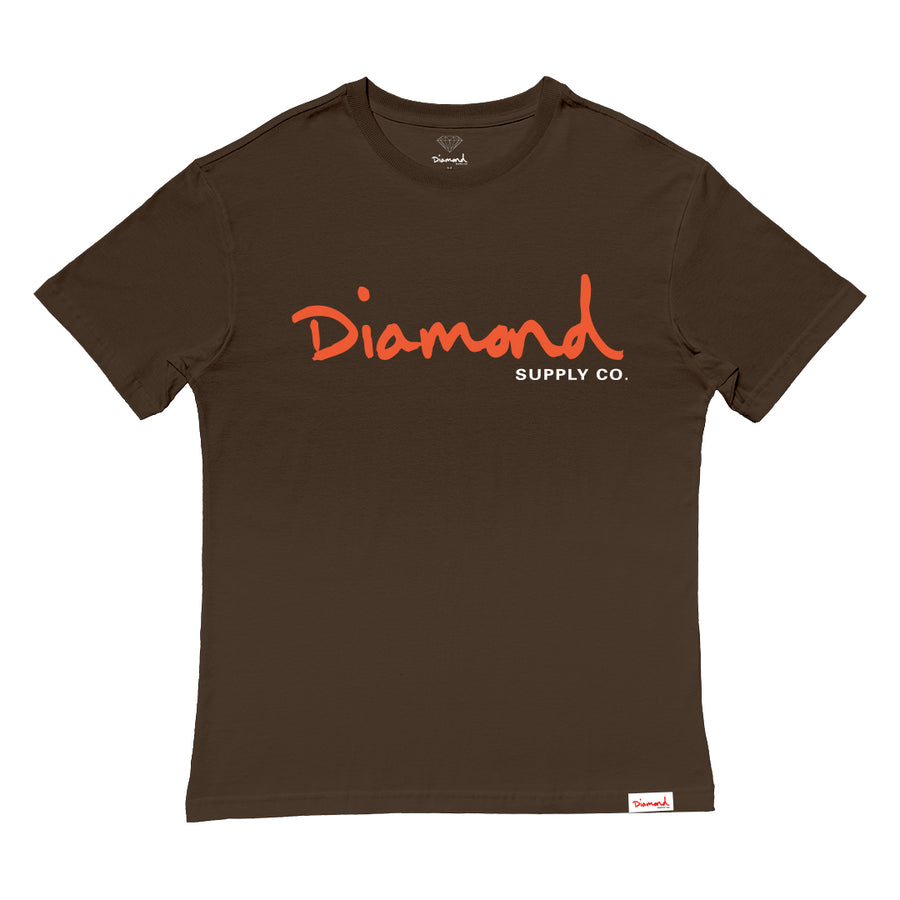 Camiseta Diamond Og Script Tee