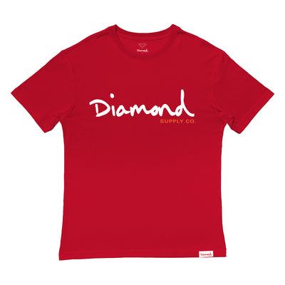 Camiseta Diamond Og Script Tee