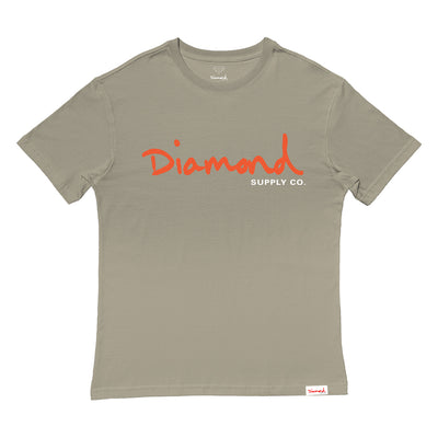 Camiseta Diamond Og Script Tee