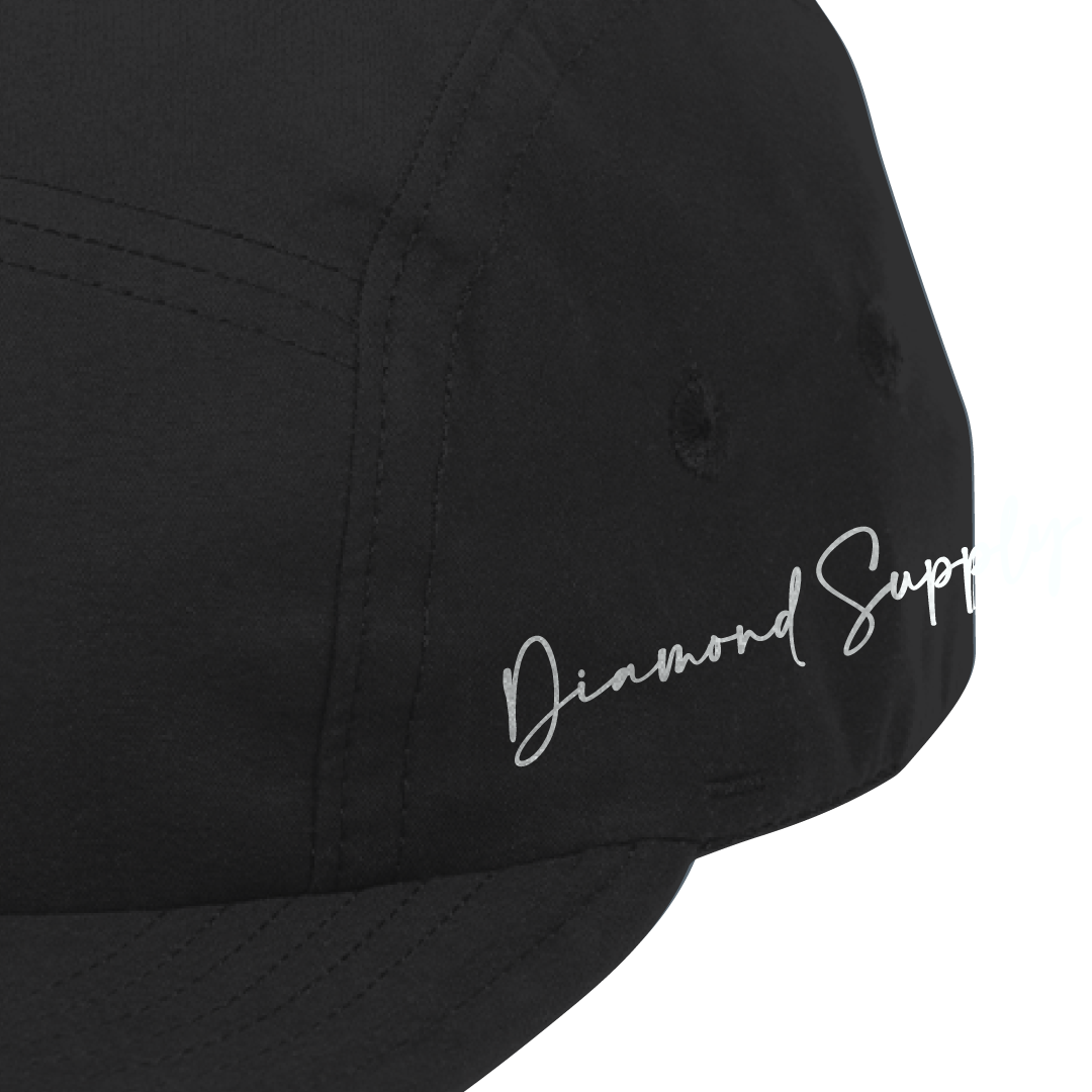 Boné Diamond Un Polo Script 5 Panel