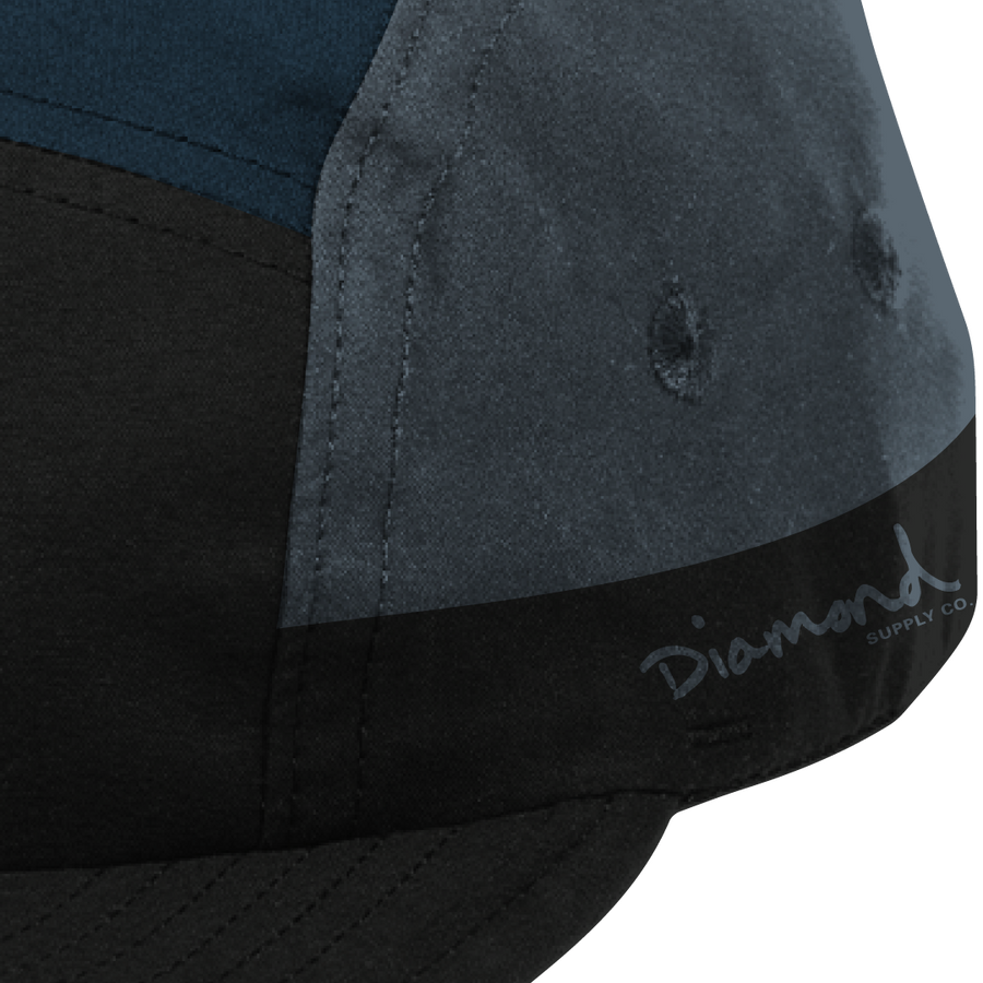 Boné DIamond Brilliant Rubber Applique 5 Panel
