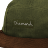 Boné Diamond Og Script Corduroy 5 Panel