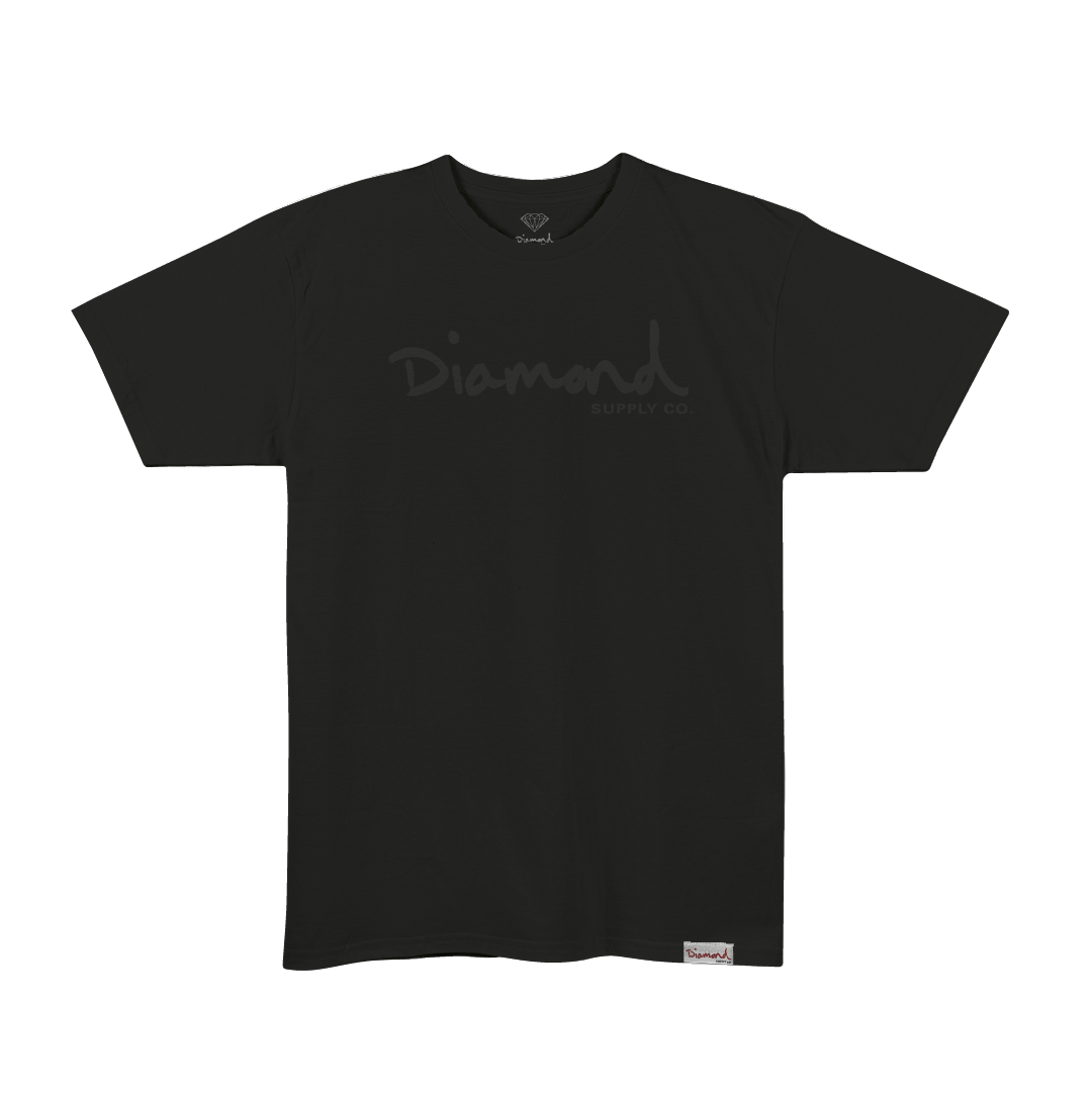 Camiseta Diamond Og Script Tee