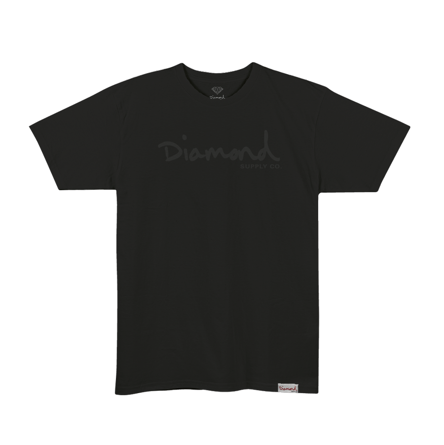 Camiseta Diamond Og Script Tee