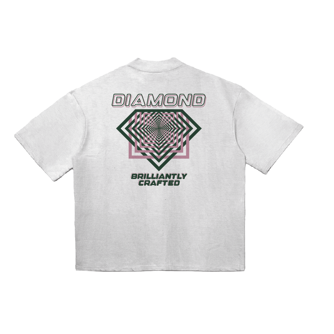 Camiseta Diamond Retro Oversized Tee