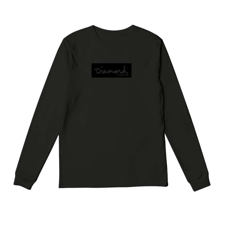 Camiseta Diamond Tonal Box Logo L/s Tee