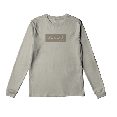 Camiseta Diamond Tonal Box Logo L/s Tee