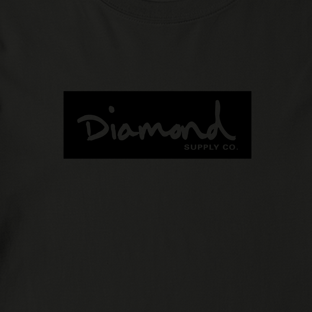 Camiseta Diamond Tonal Box Logo L/s Tee
