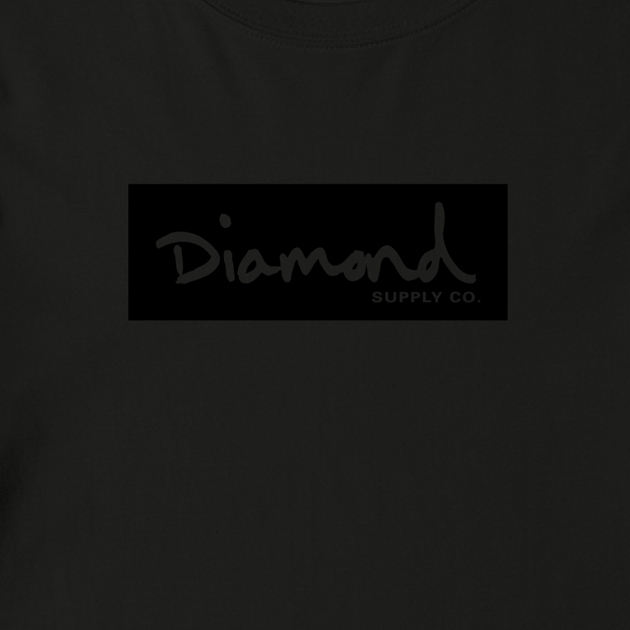 Camiseta Diamond Tonal Box Logo L/s Tee