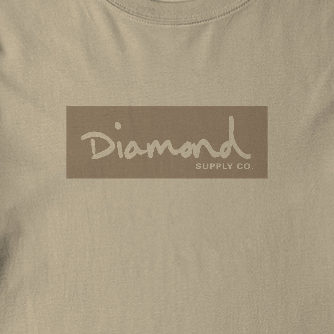 Camiseta Diamond Tonal Box Logo L/s Tee