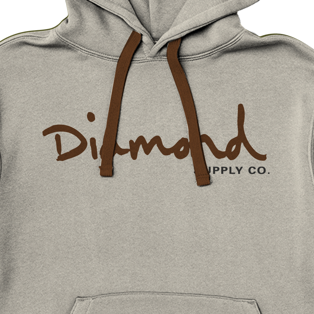 Moletom Diamond Og Script Hoodie