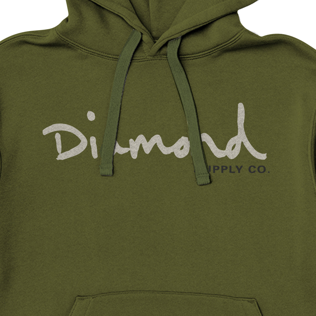 Moletom Diamond Og Script Hoodie