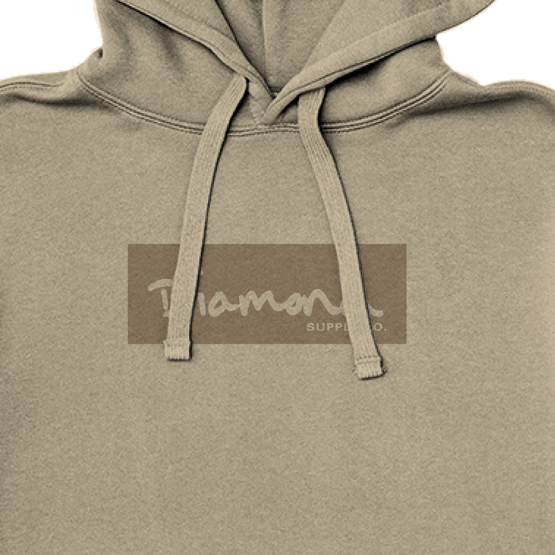 Moletom Diamond Tonal Box Logo Hoodie