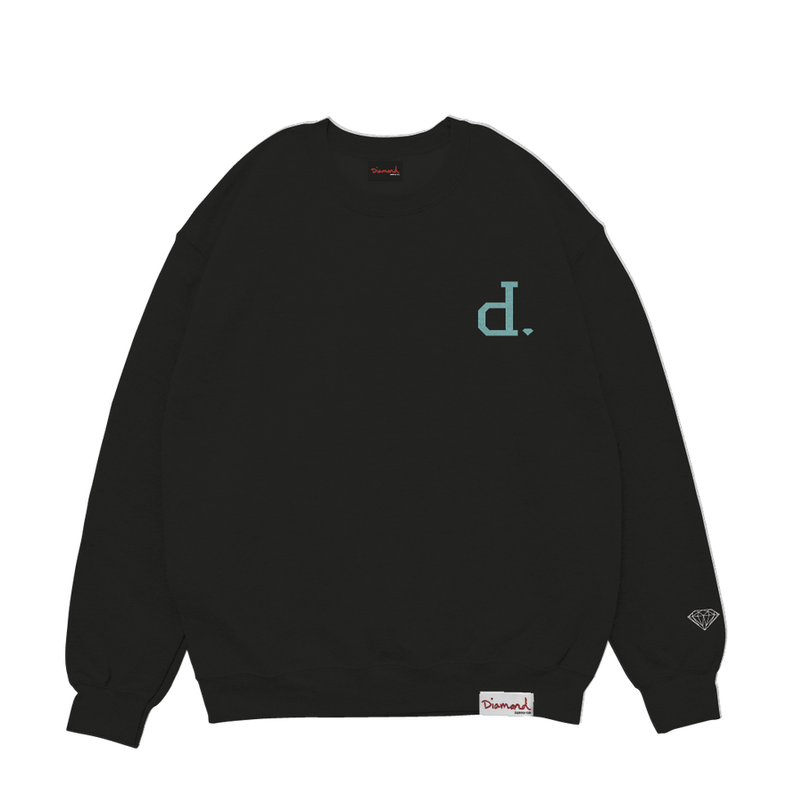 Moletom Diamond Un Polo Script Crew Neck
