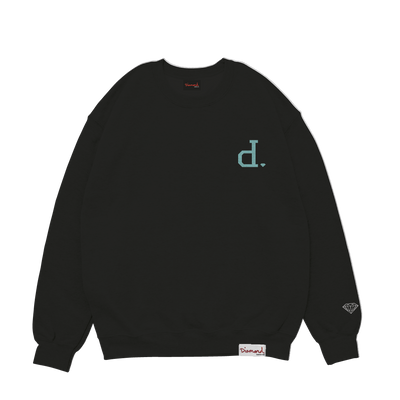 Moletom Diamond Un Polo Script Crew Neck