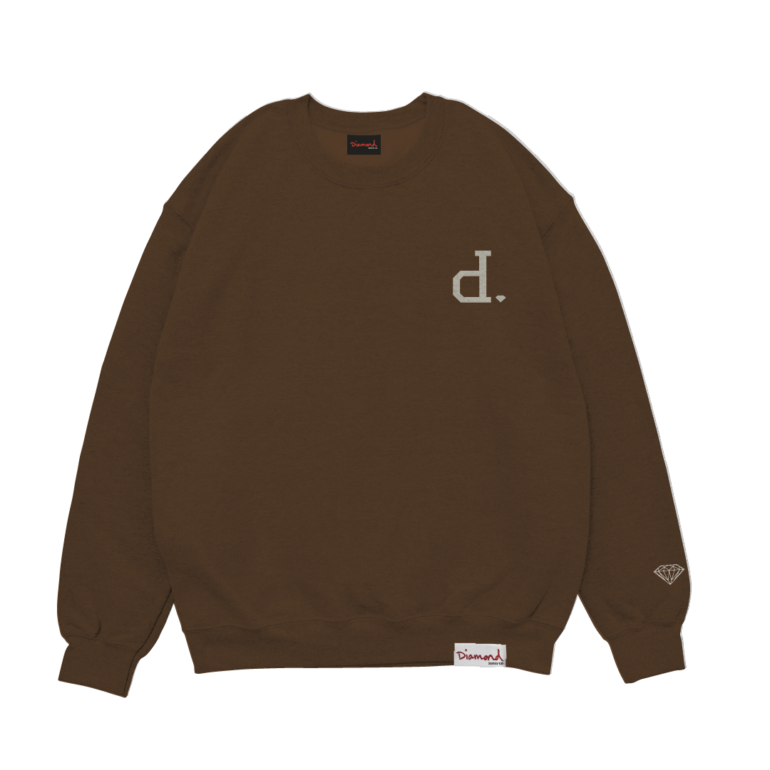 Moletom Diamond Un Polo Script Crew Neck