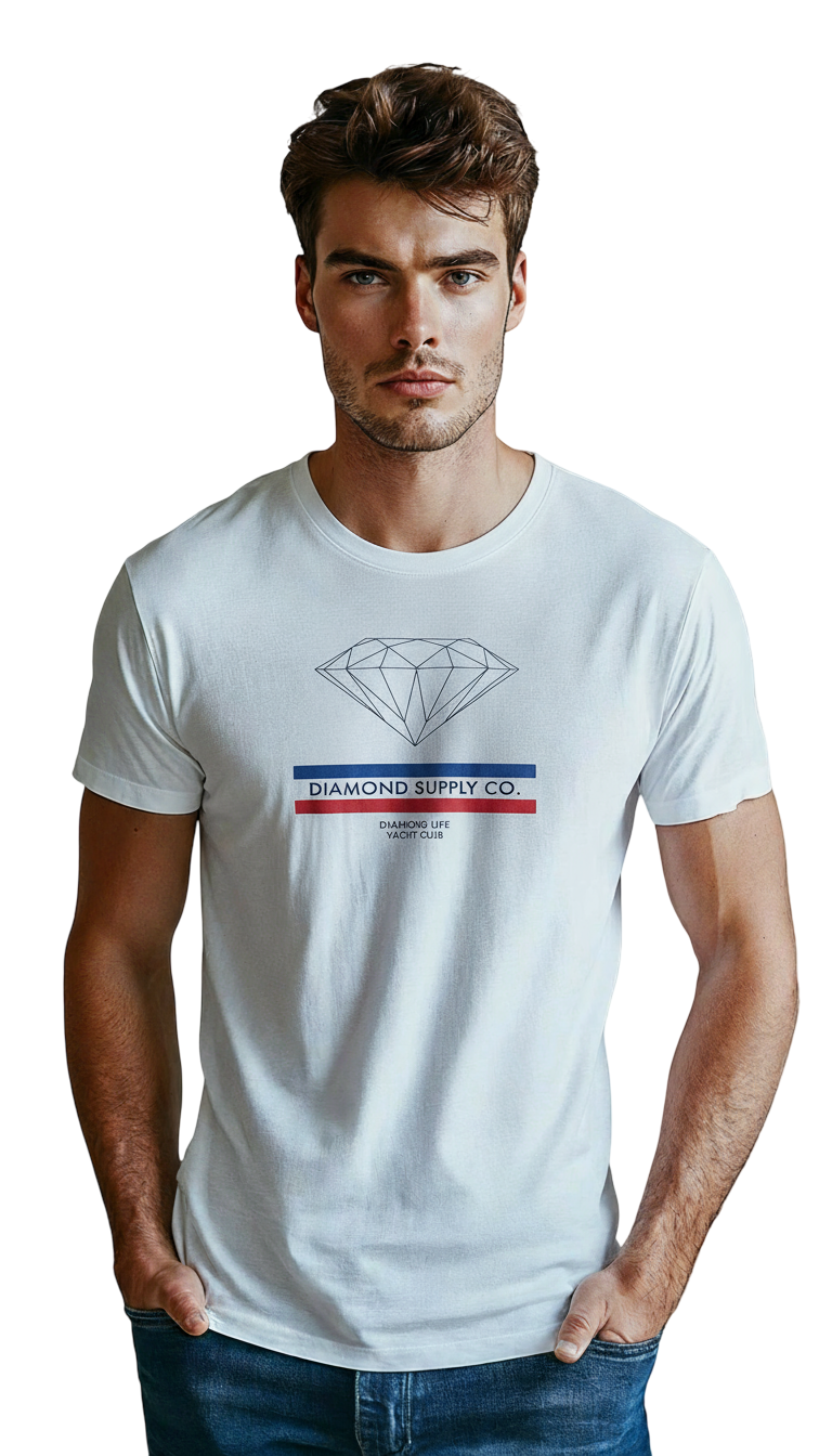 Camiseta Diamond Yacht Club Classic Tee