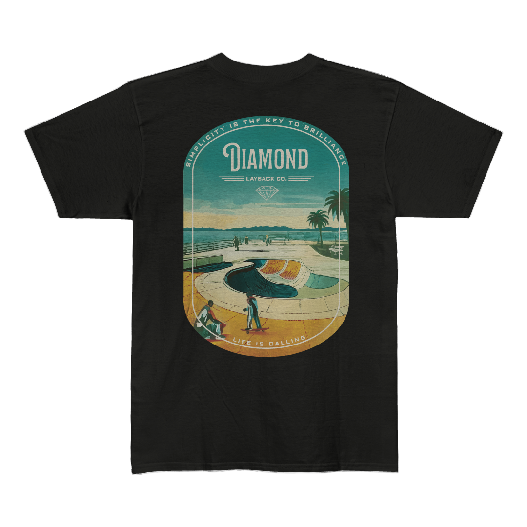 Camiseta Dmnd x Layback L. Tee