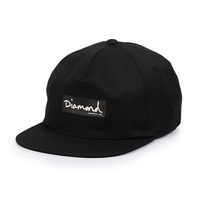 Boné Diamond Og Mini Box 5 Panel Desestruturado