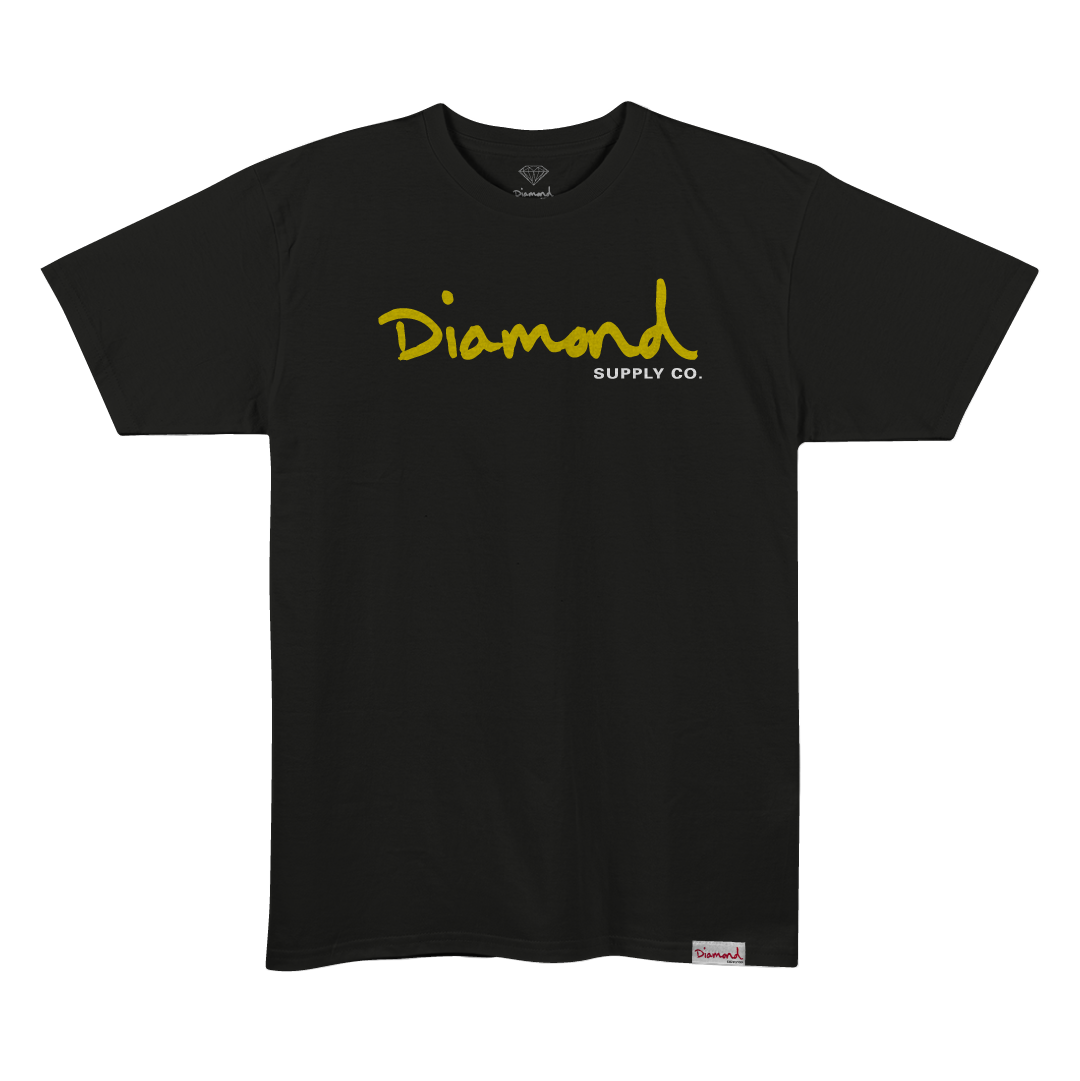 Camiseta Diamond Og Script Tee