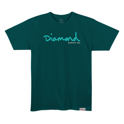 Camiseta Diamond Og Script Tee
