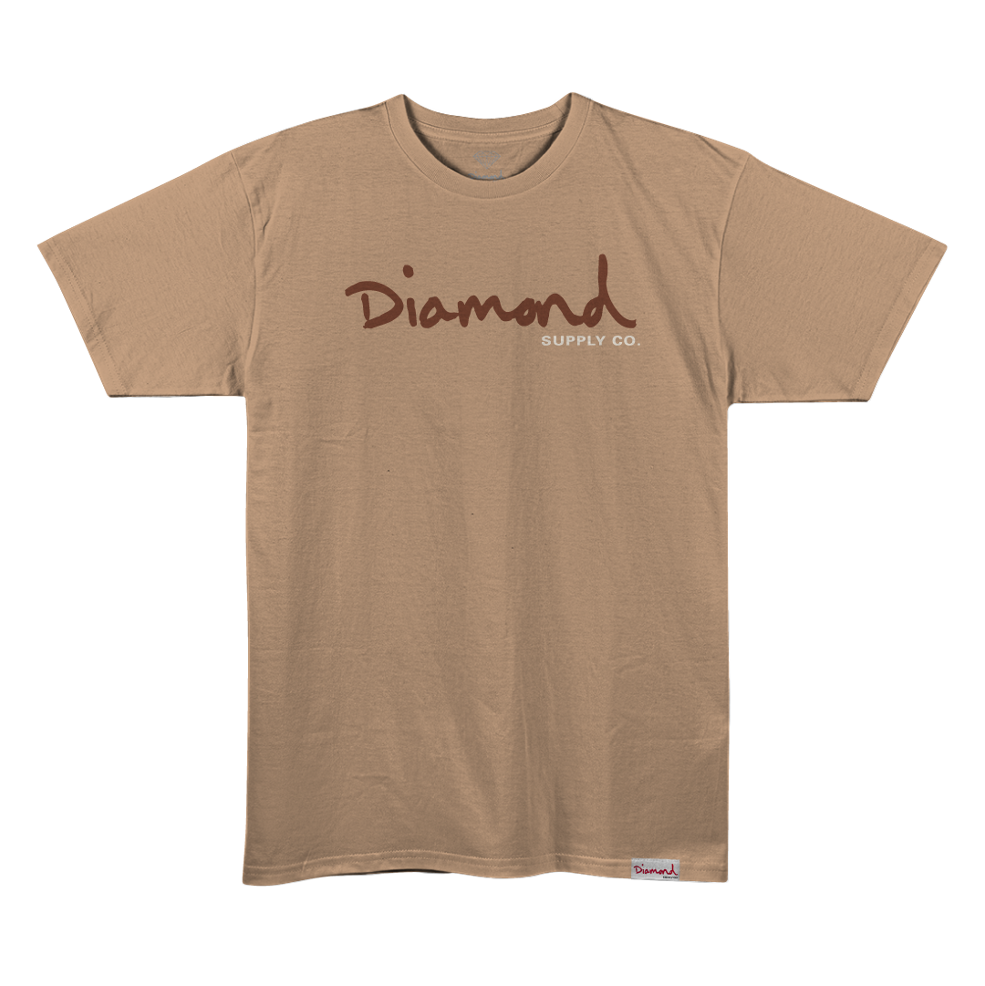 Camiseta Diamond Og Script Tee