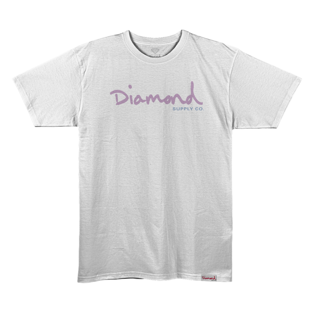 Camiseta Diamond Og Script Tee