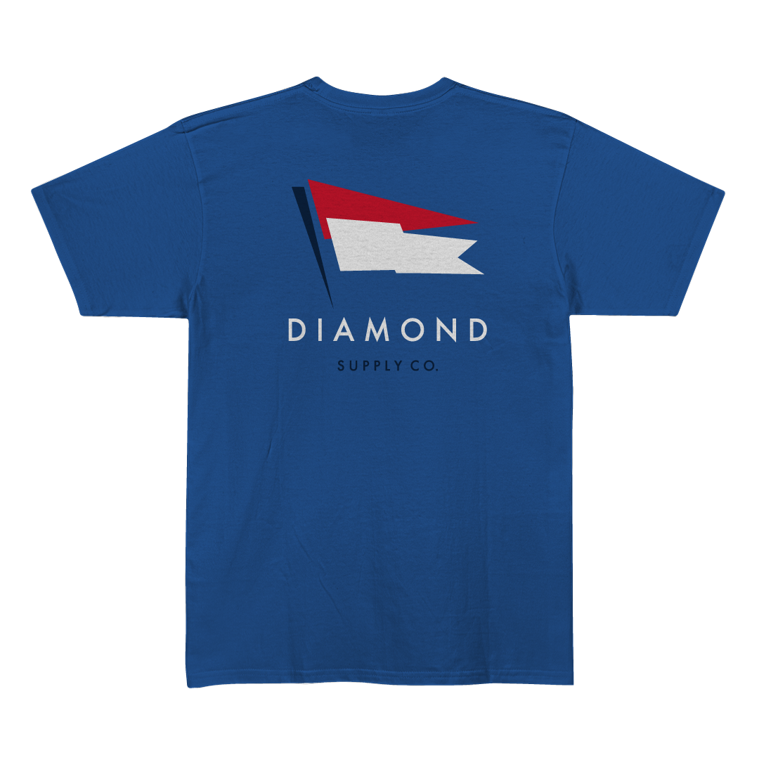 Camiseta Diamond Yacht Flag Tee