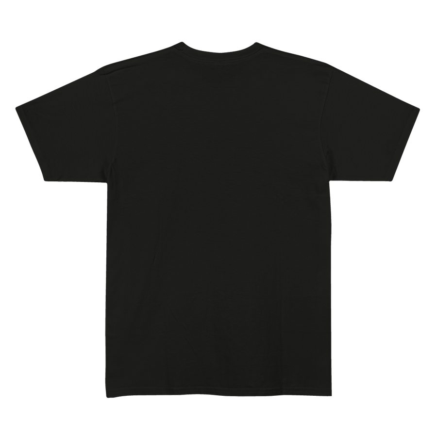 Camiseta Diamond Yacht Club Classic Tee preta, vista de frente com estampa de diamante.
