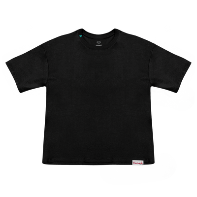 Camiseta Diamond Mini Brilliant Neck Oversized Tee